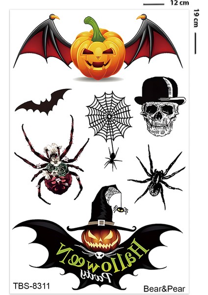 Cadılar Bayramı Dövmesi Halloween Tattoo