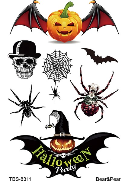 Cadılar Bayramı Dövmesi Halloween Tattoo