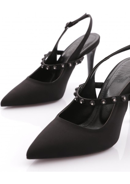 1505 Kadin Üstü Şeritli Topuklu Abiye Ayakkabi fırsatları