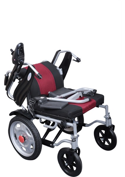 K-120 Akülü Tekerlekli Sandalye Katlanabilir Elektromanyetik Frenli