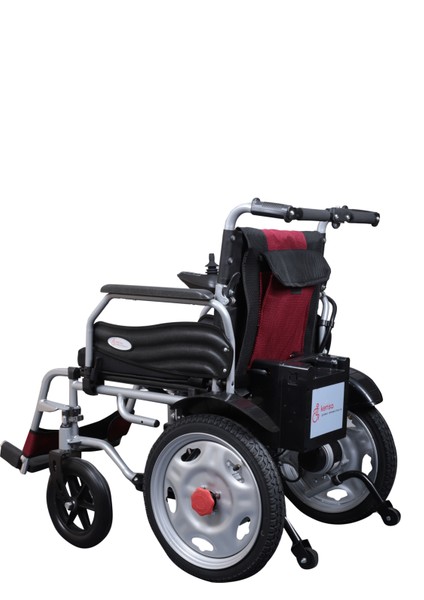 K-120 Akülü Tekerlekli Sandalye Katlanabilir Elektromanyetik Frenli modelleri