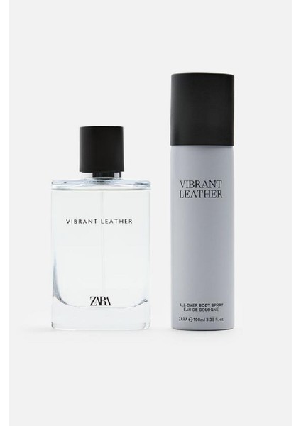 Vıbrant Leather Edp + Vucut Spreyi Edc 2X100ML Erkek Parfüm Seti