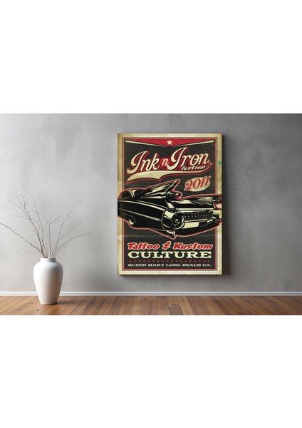 Araçlar Kanvas Tablo