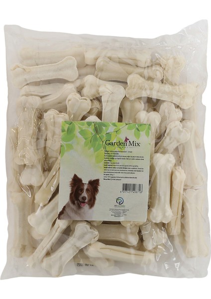 Gardenmix Sütlü Deri Kemik 8 cm 20-25 G.50LI Paket Nrmsa