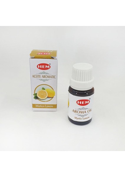 Hediye Kesesi Mystic Limon Buhurdan Yağı 10 ml