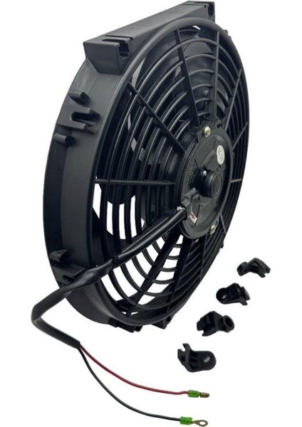 12V FAN MOTORU EMİCİ AKSİYEL 11 " (HELİS) (DIŞ ÇAP 320 MM)