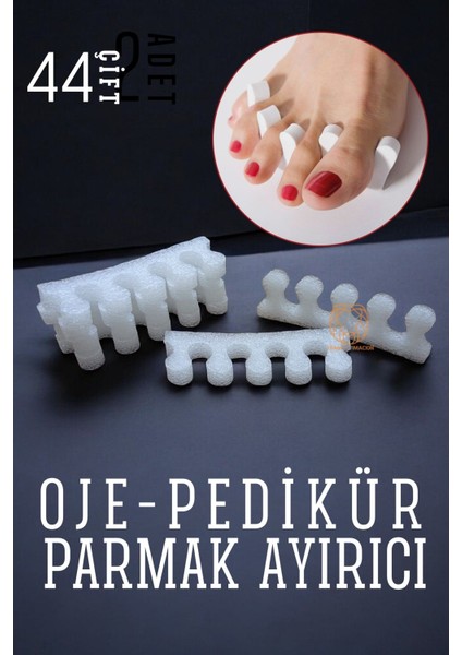 Oje Parmak Ayırıcı Pedikür Süngeri 44 Çift 717254 fiyatları
