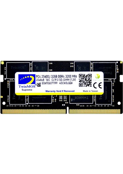 32 GB Ddr4 3200 MDD432GB3200N Nb