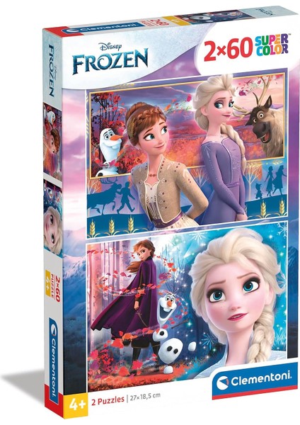 21609 Yapboz Frozen 2, 2X60 Parça