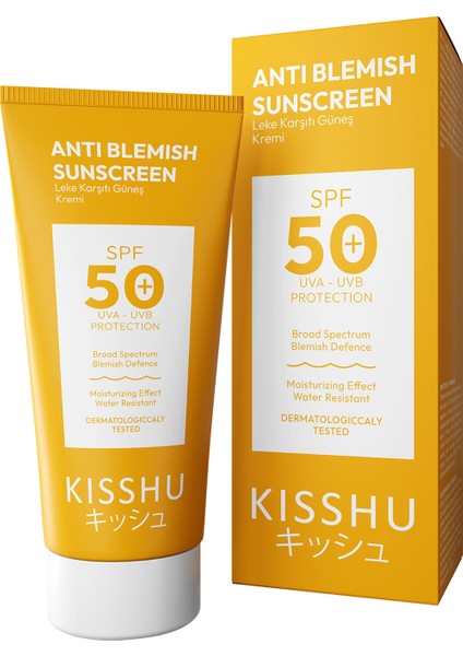 Leke Karşıtı Tüm Ciltler İçin Yüksek Korumalı Spf 50+ Güneş Kremi Glutatyon Etkili 50 ml fiyatları