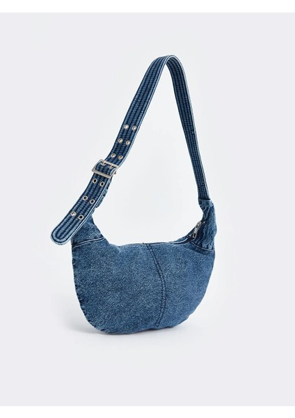 Lcw Accessorıes denim Mavi Denim Kadın Kol Çantası