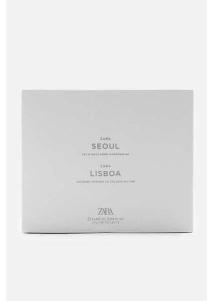 Man Seoul + Zara Man Lısboa Edt 2x 90 ml Erkek Parfüm Seti