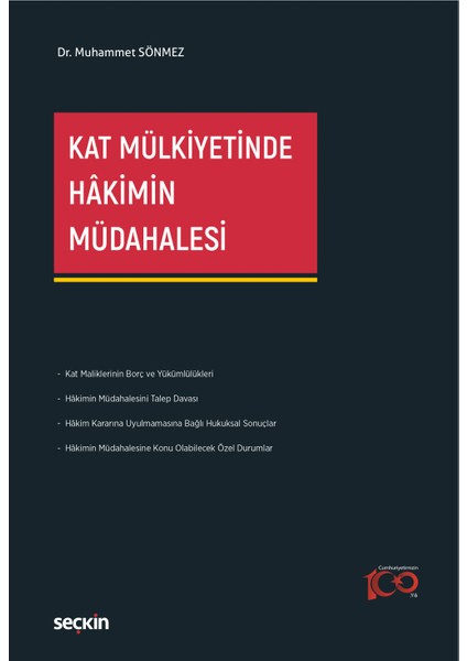 Kat Mülkiyetinde Hakimin Müdahalesi - Muhammet Sönmez