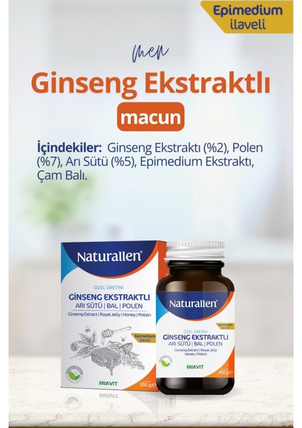 Ginseng Ekstraktlı 260 gr