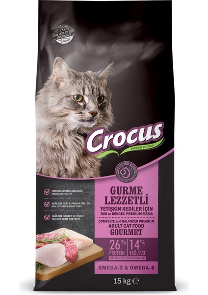 Gurme Yetişkin Kedi Maması 15 kg 12