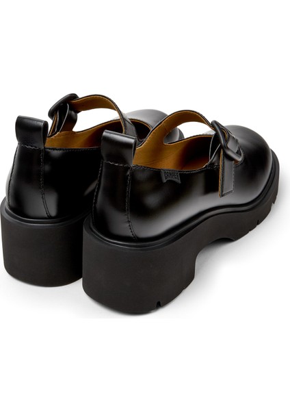Deri Siyah Kadın Düz Ayakkabı K201681-001 fırsatları