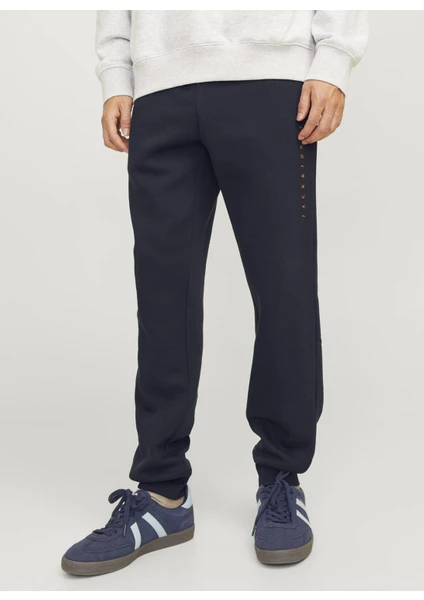 Jack & Jones Regular Fit Lacivert Erkek Eşofman Altı 12248838_JPSTGORDON Jjestar Jj Swea