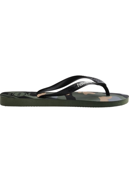 Çok Renkli Erkek Plaj Terliği Hav. Top Camu Black/pantanal Green modelleri