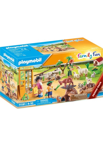 71191 Family Fun Evcil Hayvan Çiftliği, Hayvanlarla Oyun Seti, Eğlenceli Yaratıcı Rol Yapma, Oyun Seti 4 Yaş ve Üzeri Çocuklar Için Uygundur