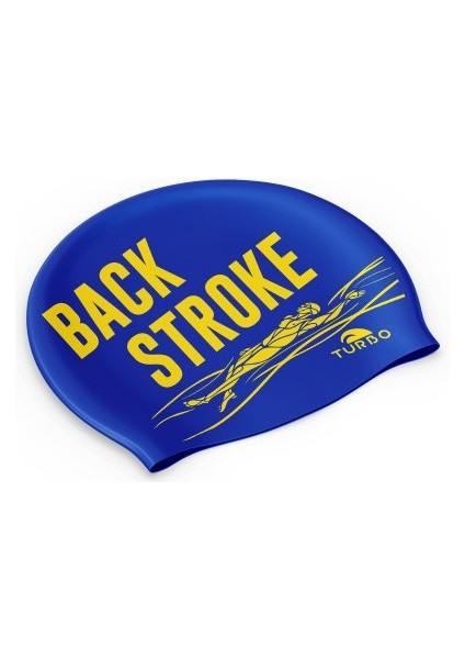 Silikon Bone 'suede' Back Stroke Mavi