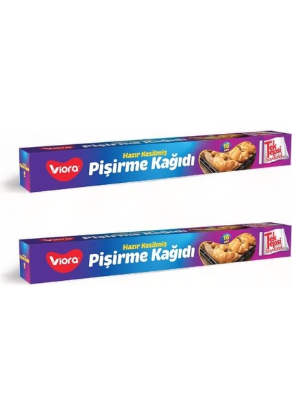 2 Paket 32 Adet, Hazır Kesilmiş Fırın Pişirme Kağıdı Tek Tepsi Boyutunda - Tek Tepsi Boyutunda Hazır Kesilmiş Pişirme Kağıdı 32 Adet: Kolay ve Temiz Pişirme Deneyimi