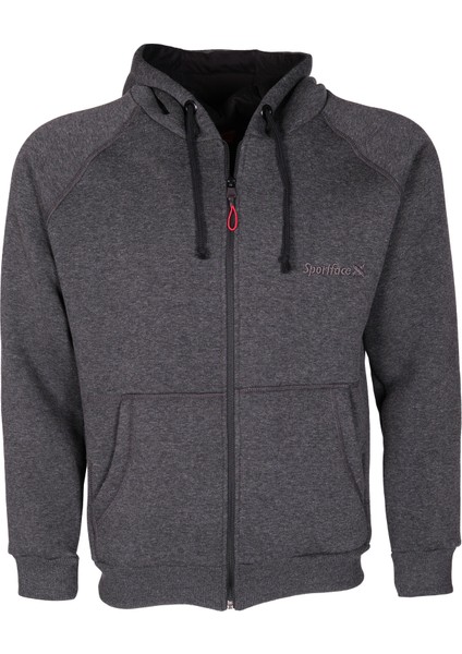 Sportface SF-019 3 İplik Hoodie Kapüşonlu Ceket