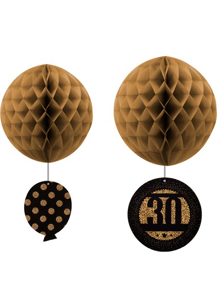 Petekli Kağıt Süs 30 Yaş 2li