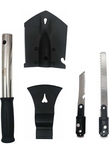 Multitool Pratik Kamp Seti Balta-Kürek-Testere-Bıçak
