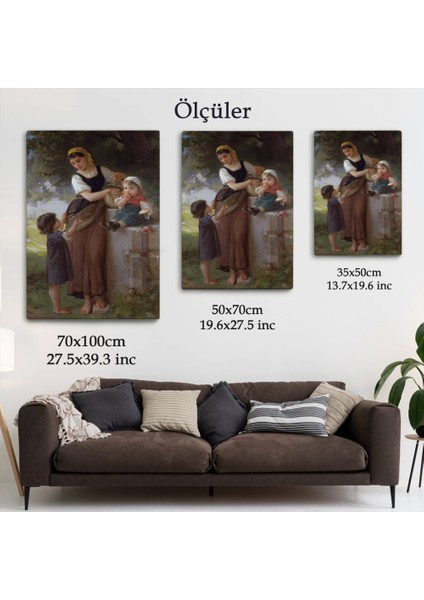 Bende Istiyorum Diyen Çocuk Dekoratif Duvar TABLOSU-6238