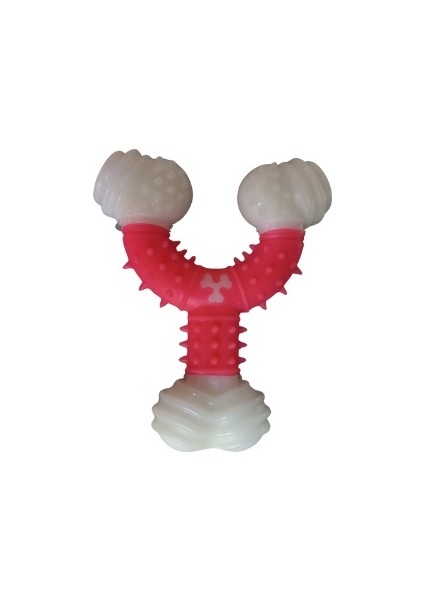 Dental Çatal Kemik 12 cm Pembe