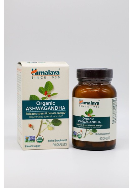 Organic Ashwagan*dha 90 Kapsül