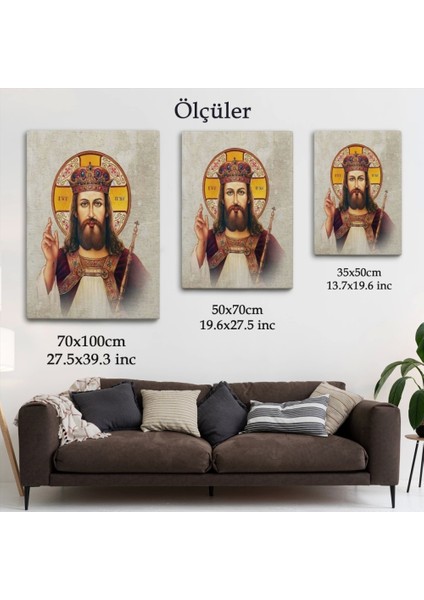 Hz Isa Tablosu, Kilise Hediyesi Long Live Christ The King Jesus Christ -6387 indirimleri