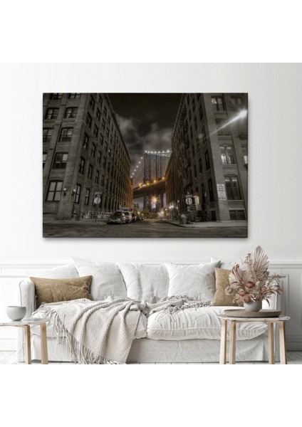 Manhattan Sokak Manzara TABLOSU-6517