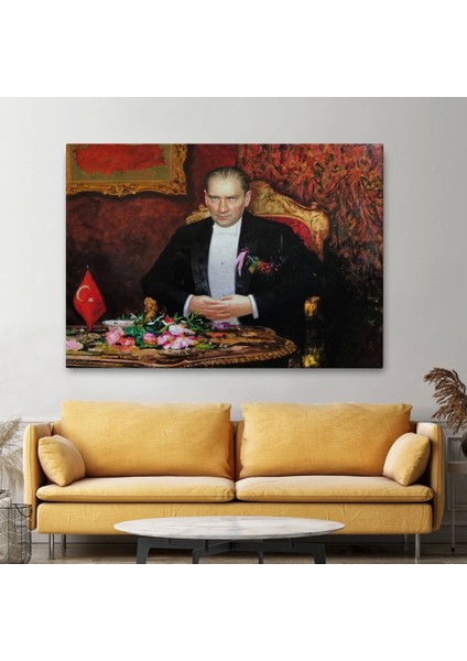 Keskin Bakışlı Atatürk TABLOSU-6553