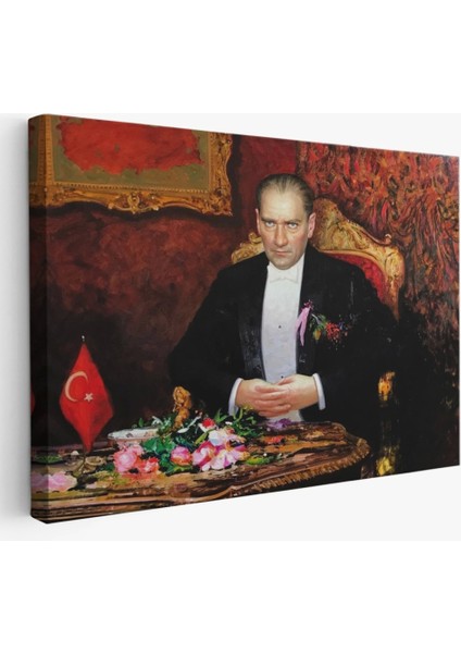 Keskin Bakışlı Atatürk TABLOSU-6553 fiyatları