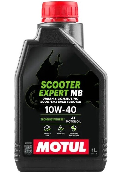 Scooter Expert MB 10w-40 4t 1 Litre Motosiklet Yağı (Üretim Yılı: 2024)