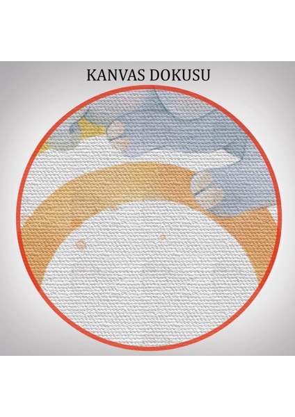 3’lü Tablo Şirin Hayvanlar Temalı Dekoratif Duvar Tablo Seti-Bu-46