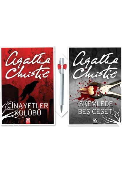 Cinayetler Kulübü - İskemlede Beş Ceset - Agatha Christie + Caprice Kalem