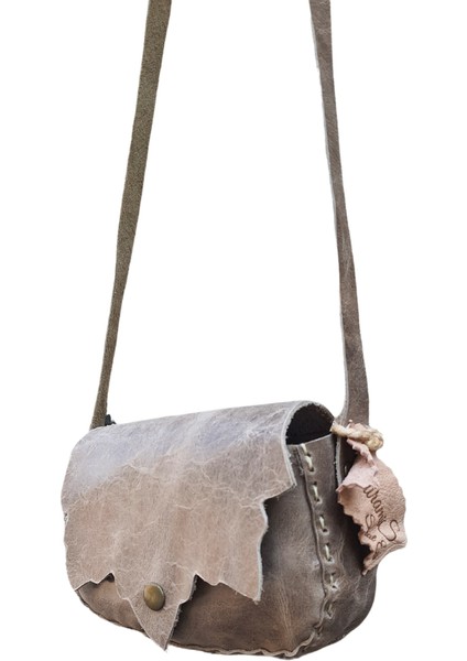 Isıs Model El Yapımı Vintage El Dikişi Hakiki Crazy Deri Omuz Çantası fiyatları