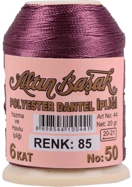 3 Adet Altınbaşak Oya ve Dantel Ipi 20 gr - Royaleks - No: 085