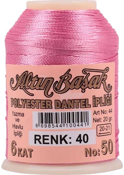 3 Adet Altınbaşak Oya ve Dantel Ipi 20 gr - Royaleks - No: 347 - 040 - 505