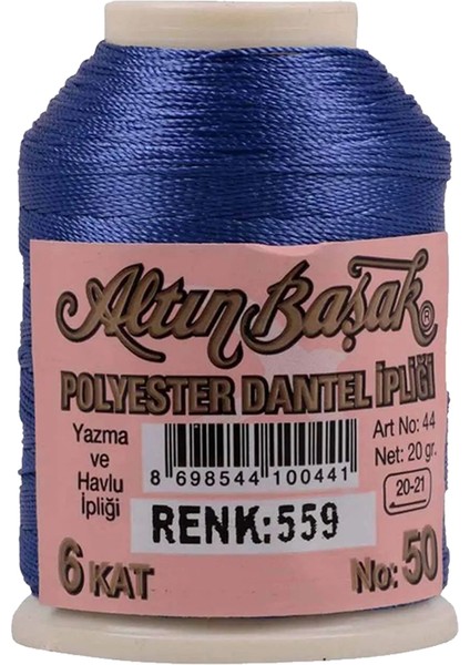 3 Adet Altınbaşak Oya ve Dantel Ipi 20 gr - Royaleks - No: 559