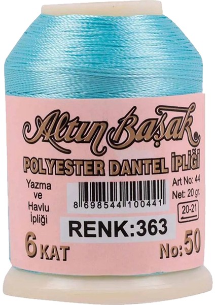 3 Adet Altınbaşak Oya ve Dantel Ipi 20 gr - Royaleks - No: 363