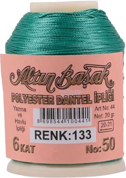 3 Adet Altınbaşak Oya ve Dantel Ipi 20 gr - Royaleks - No: 133