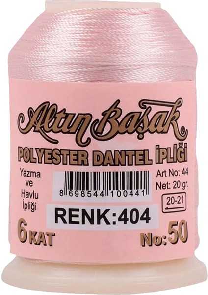 3 Adet Altınbaşak Oya ve Dantel Ipi 20 gr - Royaleks - No: Ş.beyaz - 404 - 530