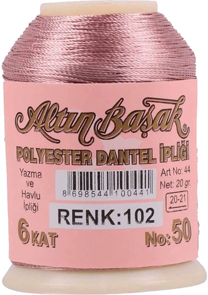 3 Adet Altınbaşak Oya ve Dantel Ipi 20 gr - Royaleks - No: 903 - 102 - 136