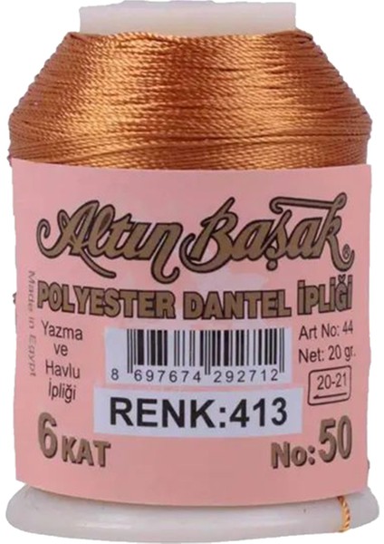 3 Adet Altınbaşak Oya ve Dantel Ipi 20 gr - Royaleks - No: 413 - 032 - 291