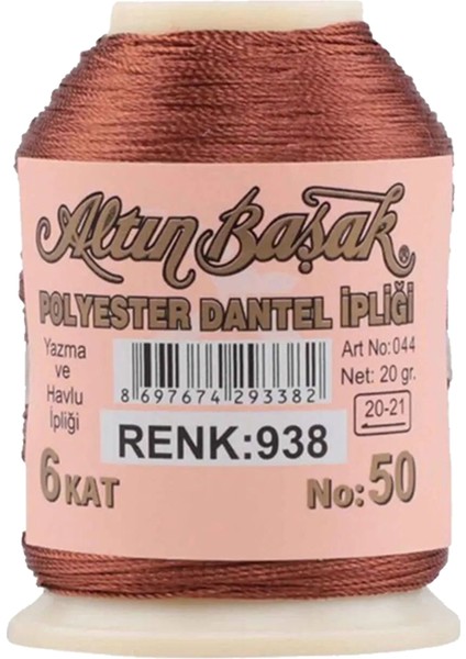 3 Adet Altınbaşak Oya ve Dantel Ipi 20 gr - Royaleks - No: 938 - 111 - 119