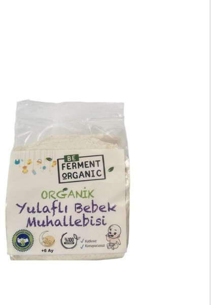 Organik Yulaflı Bebek Muhallebisi Karışımı 180 G