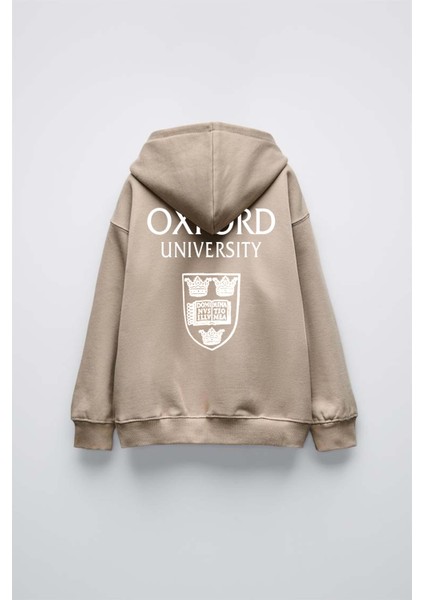Erkek Çocuk Oxford Modelli Kol Manşetli Pamuk Kapşonlu Sweat fiyatları